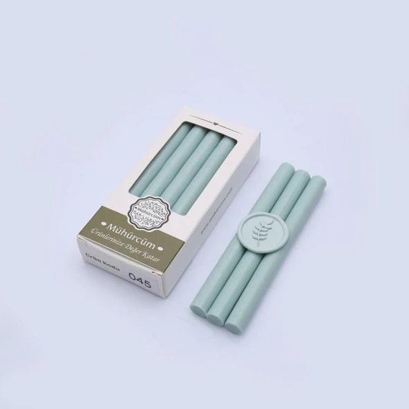 Mühür Mumu Çubuk 11mmx120mm 10lu Paket Model: 45 CAMGÖBEĞİ PASTEL - Resim 3