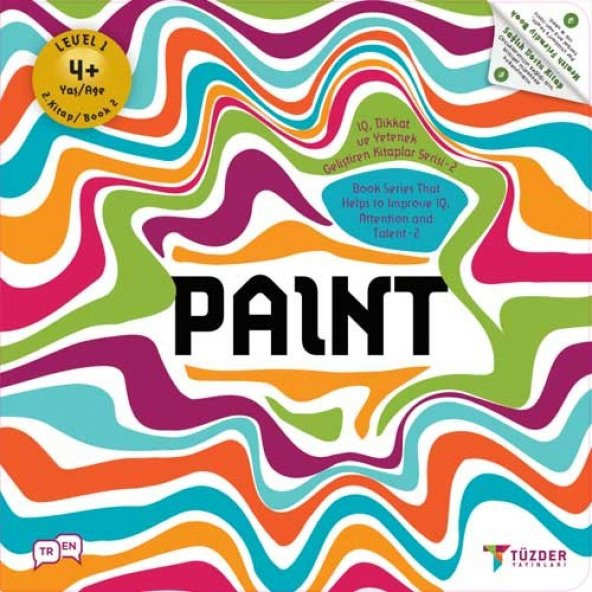 PAINT (4+ Yaş) / IQ Dikkat Ve Yetenek Geliştiren Kitaplar Serisi ürün görseli 1