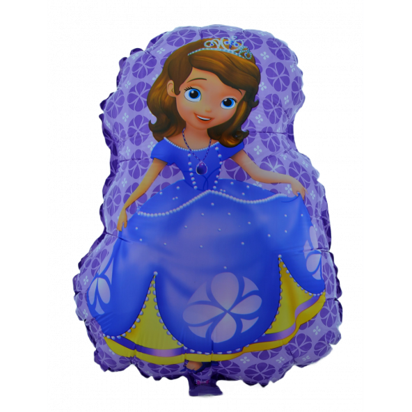 Prenses Sofia 3 Adet Büyük Boy 41cmx52cm Folyo Balon (Helyum) No:3 - 2