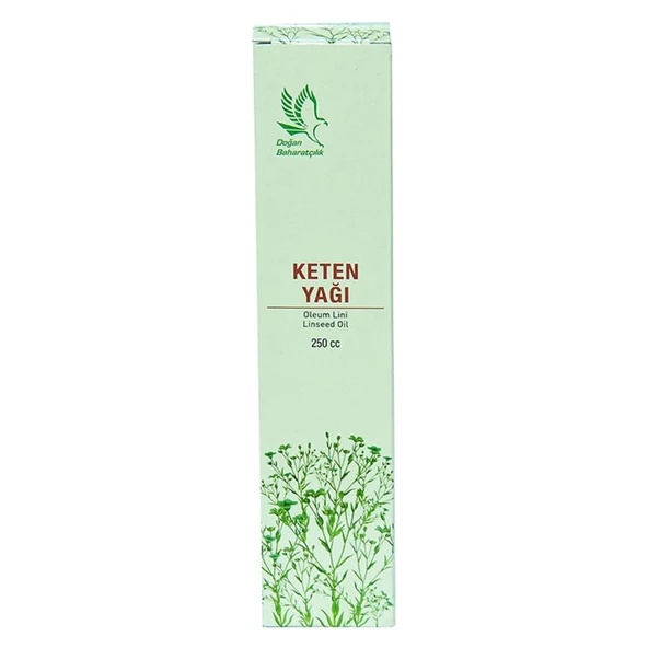 Doğan Baharatçılık Keten Yağı 250 ML Doğal Saf Cam Şişe - 2