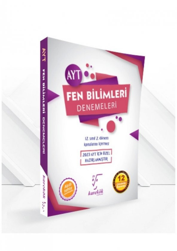 Karekök 2023 AYT Fen Bilimleri Testi Denemeleri