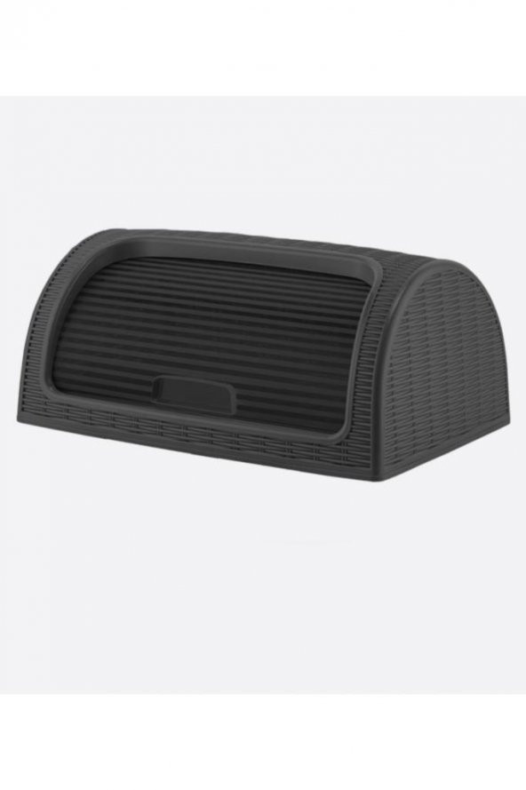 Flosoft Ekmek Kutusu, Sürgülü Ekmeklik Dolabı Füme - 3