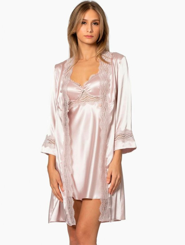 Pierre Cardin Bayan 6 lı Saten Gelin Çeyiz Seti 6010 - 8