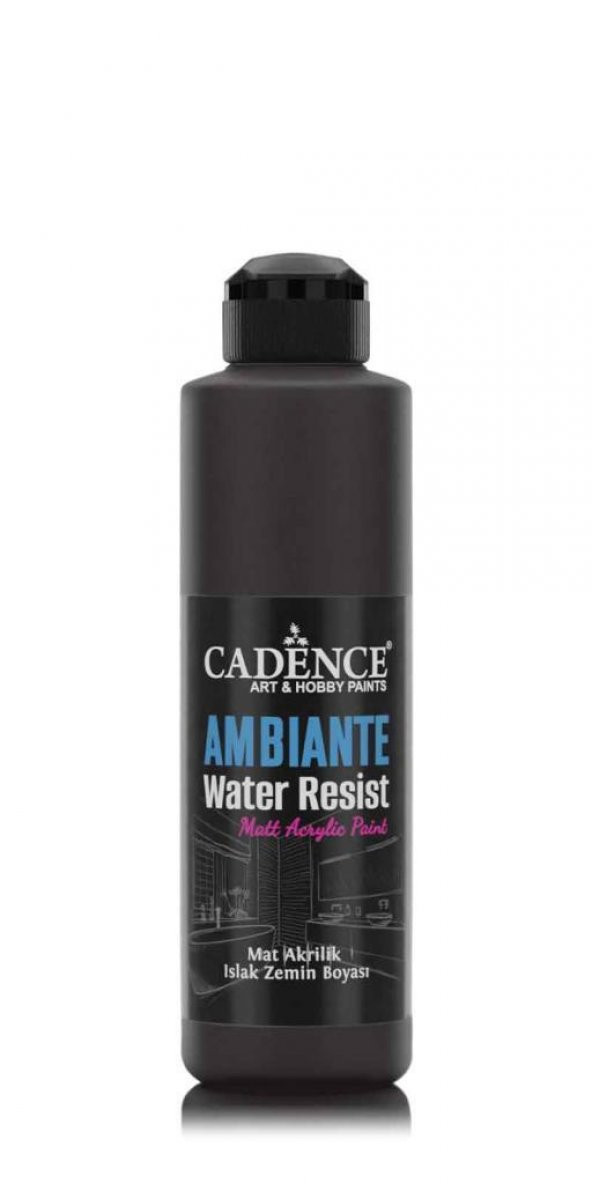 Cadence Ambiante Islak Zemin Boyası AW24 Siyah 250ML + Katalizör 10GR
