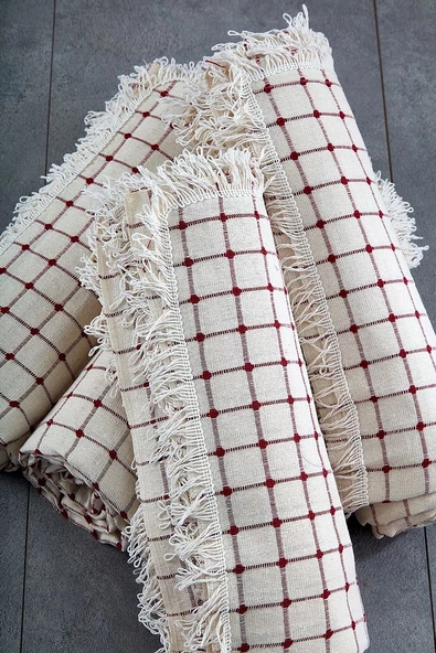 TYC00172953094 Pamuklu Buldan Işi Çekyat Örtüsü 180*200 cm - 2