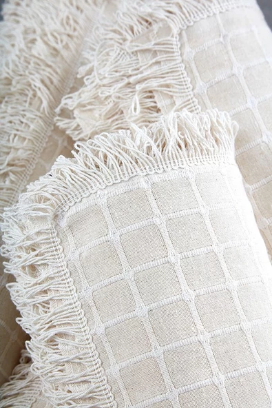 MSSLND90 %100 Pamuklu Buldan Işi Çok Renkli Çekyat Örtüsü (180*180 Cm) - 10