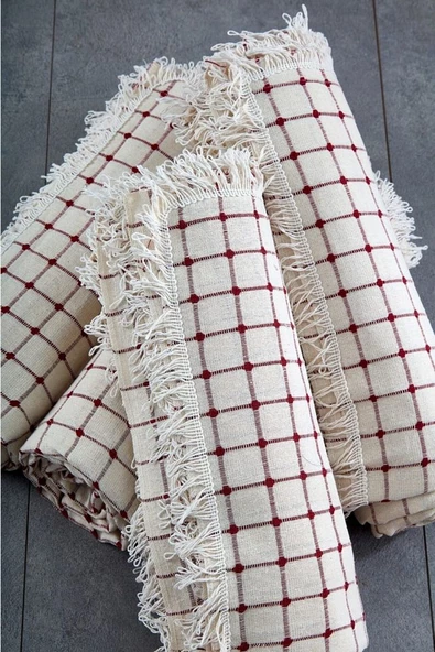 MSSLND93 %100 Pamuklu Buldan Işi  Çekyat Örtüsü 180 x 250 cm - 6