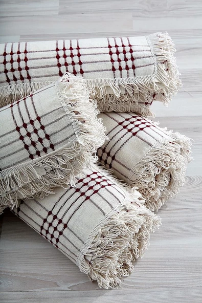 450CM %100 Pamuklu Buldan Işi Koltuk-çekyat Örtüsü 180 X 450 Cm (450) - 3