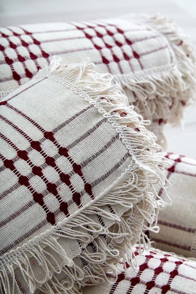 450CM %100 Pamuklu Buldan Işi Koltuk-çekyat Örtüsü 180 X 450 Cm (450) - 6