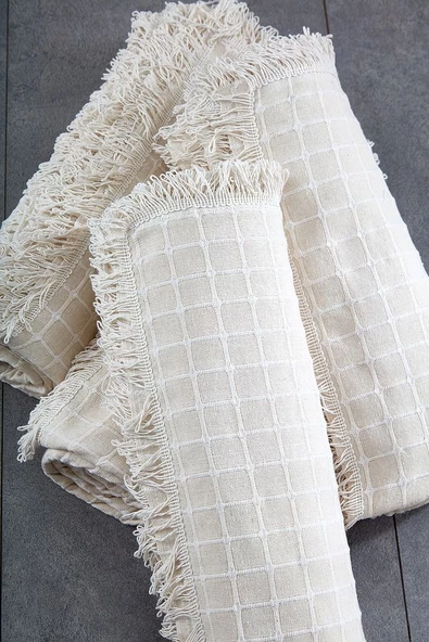 450CM %100 Pamuklu Buldan Işi Koltuk-çekyat Örtüsü 180 X 450 Cm (450) - 7