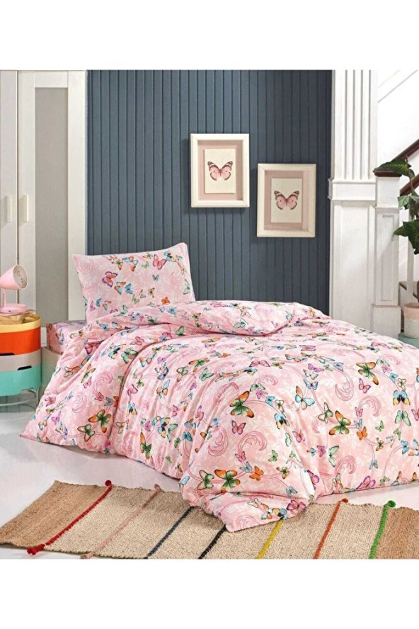 MS210LND Tek Kişilik Çift Taraflı Nevresim Takımı - 4