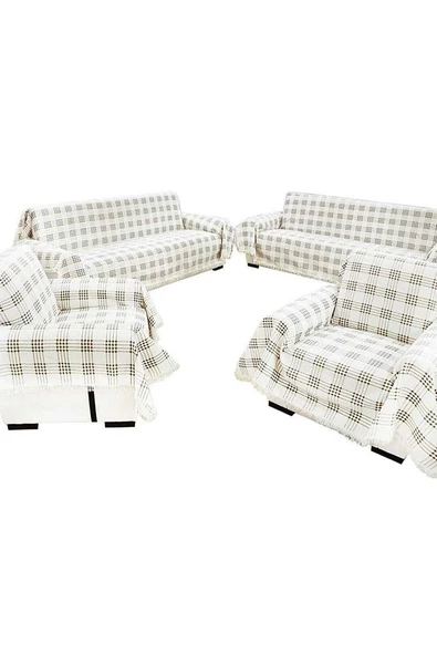 MSS31LND Pamuklu Buldan Işi Koltuk Örtüsü Takımı (300'Lİ TAKIM) - 6