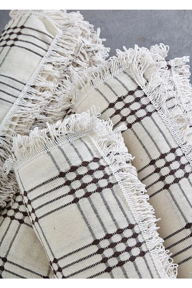 MSSLND92 %100 Pamuklu Buldan Işi 320'Li Takımı Örtüsü - 8