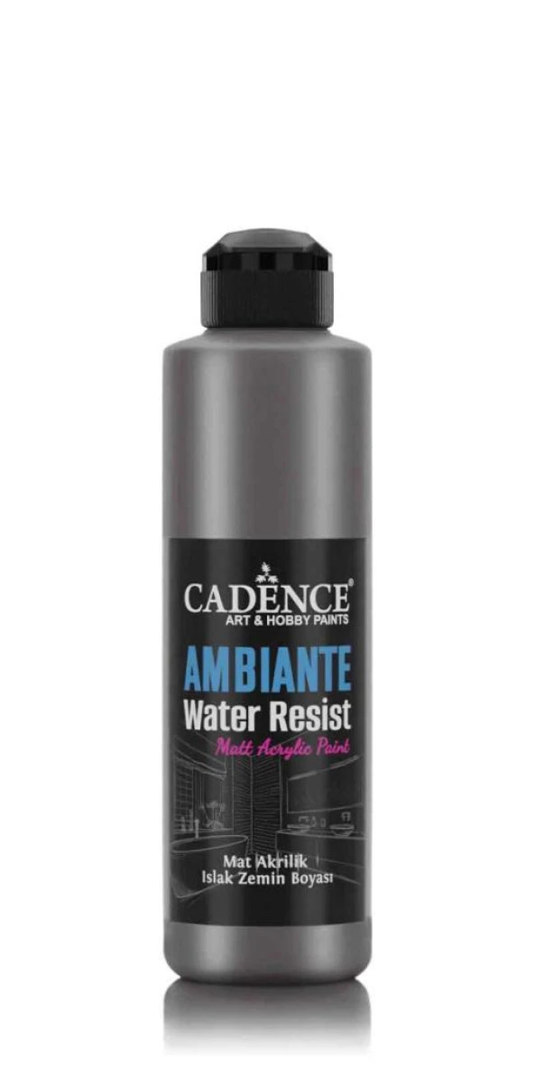 Cadence Ambiante Metalik Islak Zemin Boyası AWM07 Antrasit 250ML + Katalizör 10GR