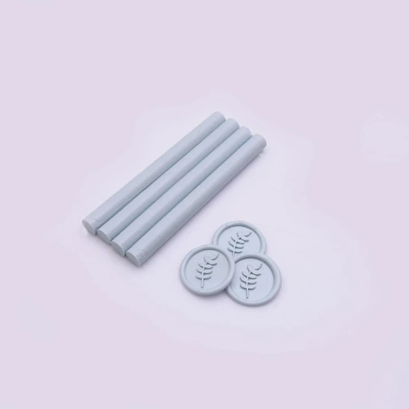 Mühür Mumu Çubuk 11mmx120mm 10 lu Paket Model: 51 MAVİ UNİCORN - Resim 2