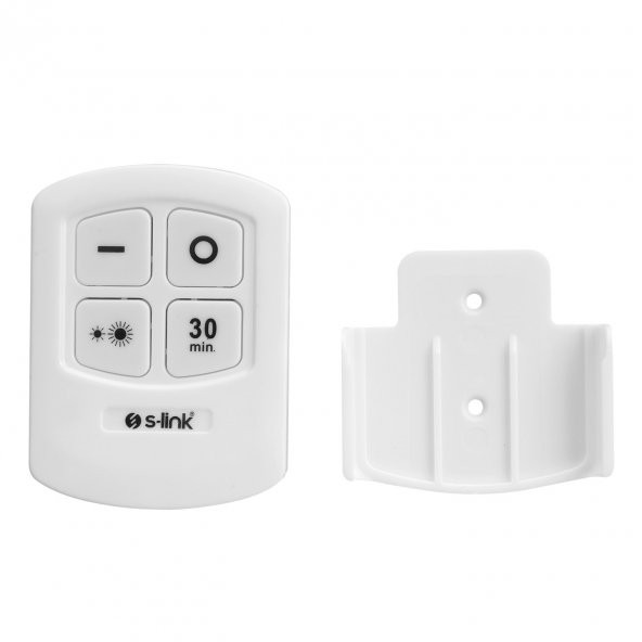 S-LINK SL-6146S 3W ZAMAN AYARLI UZAKTAN KUMANDALI YAPIŞKANLI 3LÜ KABLOSUZ PİLLİ LED LAMBA - 4