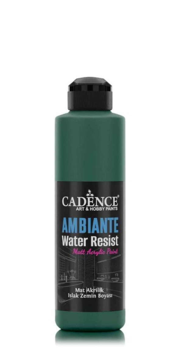Cadence Ambiante Islak Zemin Boyası AW14 Zümrüt Yeşili 250ML + Katalizör 10GR