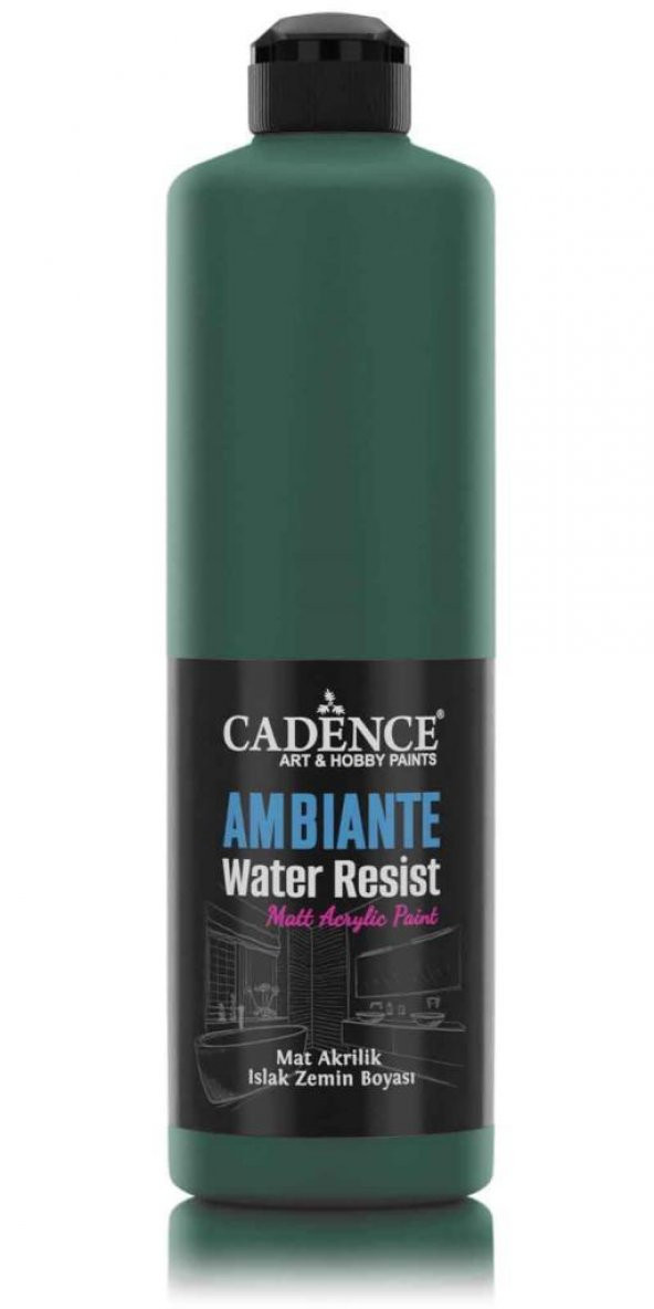 Cadence Ambiante Islak Zemin Boyası AW14 Zümrüt Yeşili 500ML + Katalizör 20GR
