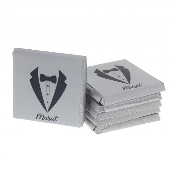 72 Adet Gelinlik Damatlık İsim Etiketli Madlen Söz Nişan Çikolatası - 5