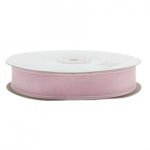 2,5cm x 45metre Kenarı Dikişli Organze Kumaş Kurdela - 3