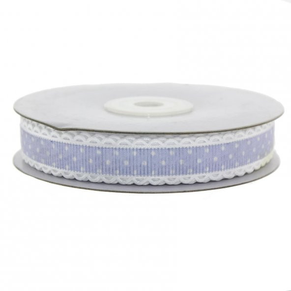 1,5cm x 20metre Puanlı Grogren Kurdela Kenarı Oyalı - 2