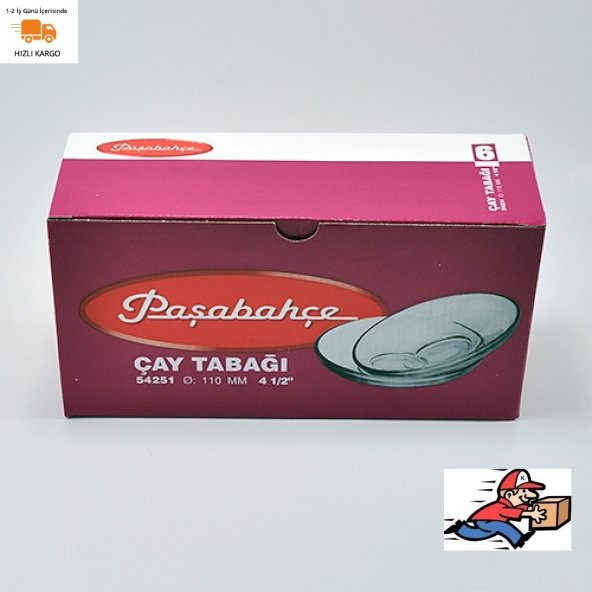 Paşabahçe 54251 aıda çay tabağı - çay bardağı altı 6 lı