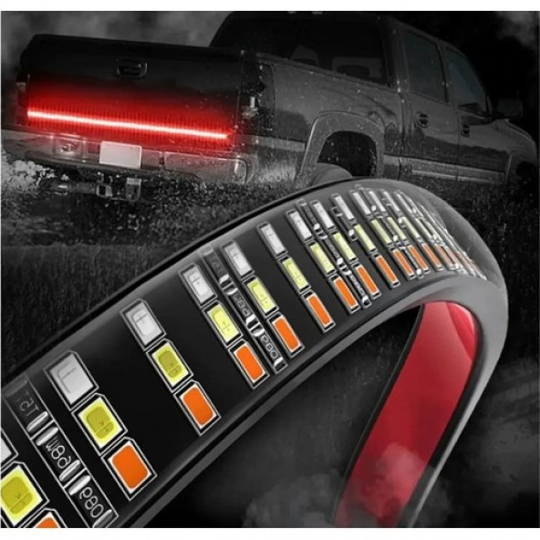 Hubstein Pick Up Ledi Bagaj Sinyalli Kayar LED Lamba 150CM Bagaj Altı Kayarlı Sinyal Ledi - 150 cm DK-08 AA170 - 3