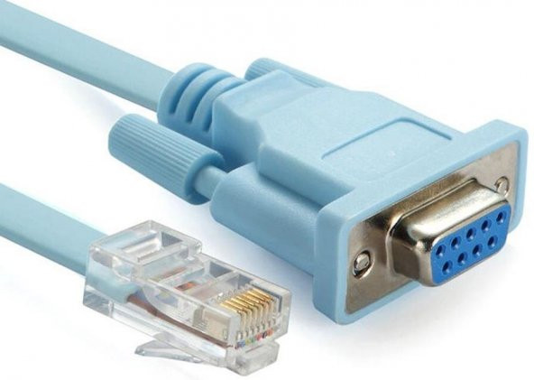 PrimeX PX-4335 RJ45 To RS232 9 Pin CAT5E 6 Çevirici Dönüştürücü Adaptör Ethernet Kablosu