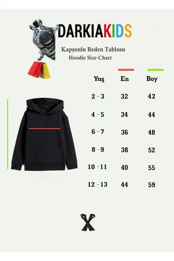 Kod Adı: Afacanlar Özel Tasarım Baskılı Çocuk Kapşonlu Sweatshirt Hoodie - 2