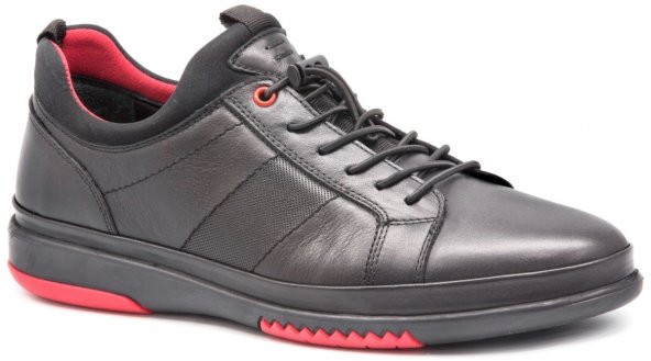 KOMCERO 0568 Siyah Erkek Ayakkabı