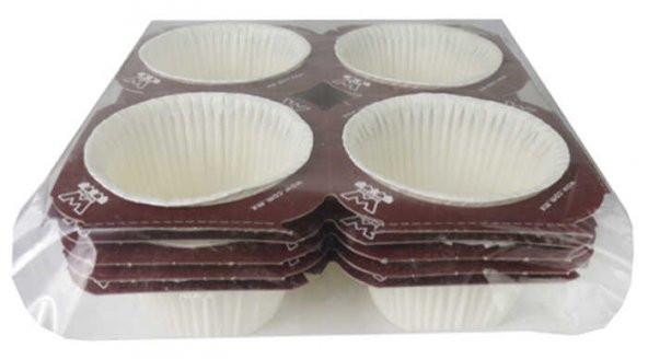 KAP KEK KAPSÜLÜ TRAY MODELİ BEYAZ 4LÜ SET - 3