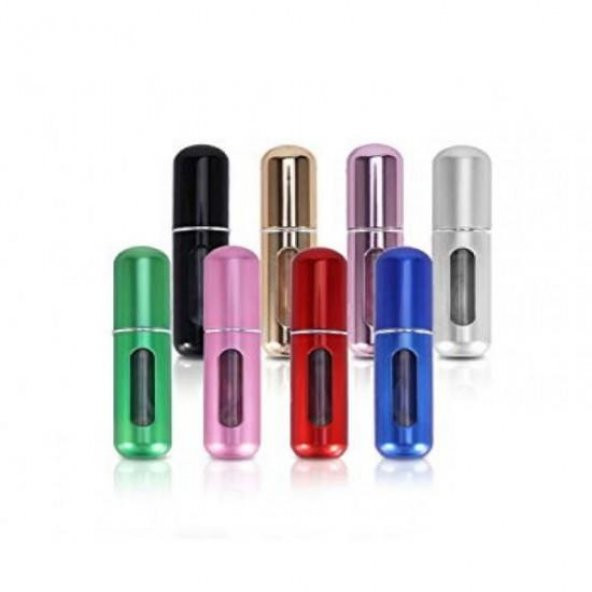 Doldurulabilir Mini Cep Parfüm Şişesi - 4