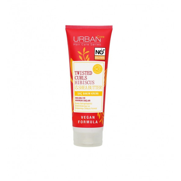 Urban Care Twisted Curls Hibiscus & Shea Butter Bukle Belirginleştirici Sülfatsız Saç Bakım Kremi 250 ML - 2