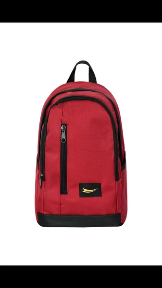 Modern Tasarım Mini Spor Sırt Çantası Suluk Gözlü Kırmızı - 1