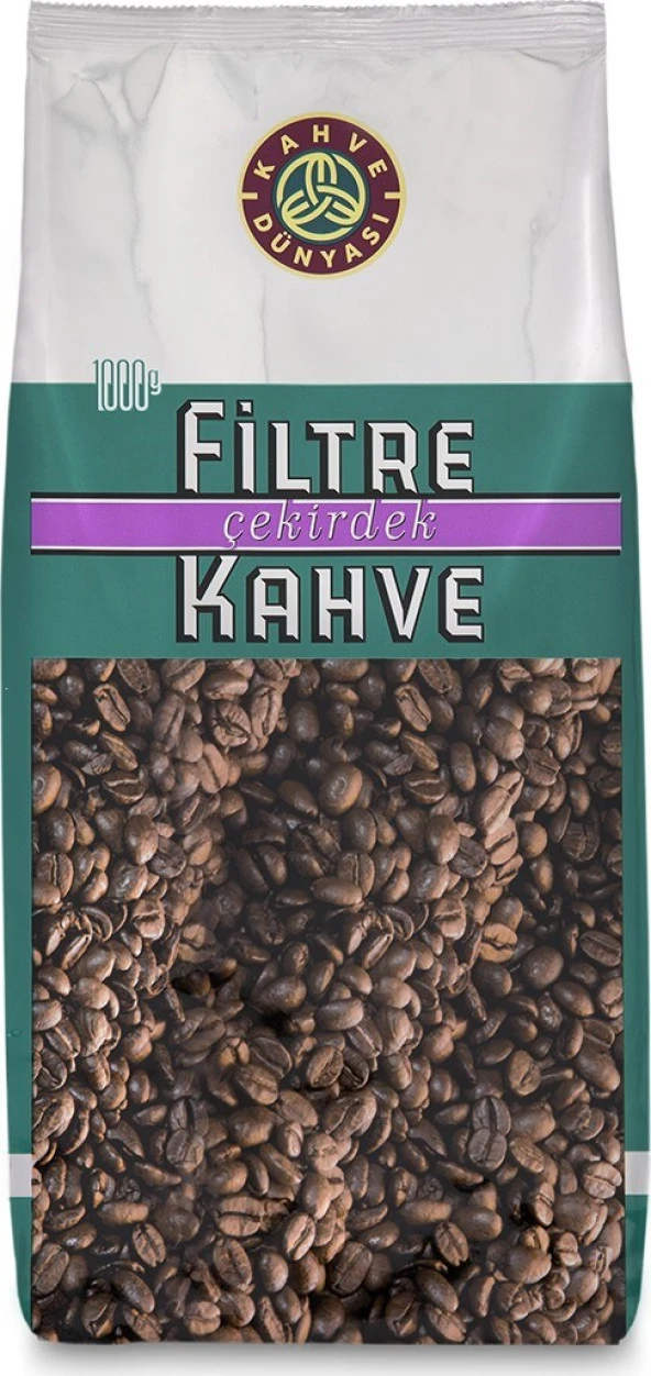 Kahve Dünyası Kavrulmuş Filtre Kahve Çekirdeği 1Kg