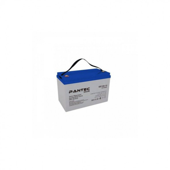 PANTEC 12 VOLT 100 AMPER JEL AKÜ 2 YIL GARANTİ