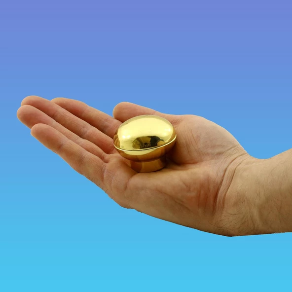 Alya Düğme Mobilya Mutfak Dolap Dolabı Çekmece Kulpu Kulbu Plastik Gold Altın Tek Vidalı Kulpları - Resim 6