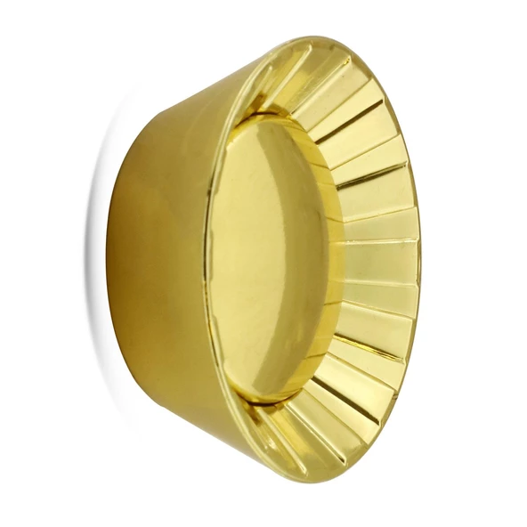 Alita Düğme Mobilya Mutfak Dolap Dolabı Çekmece Kulpu Kulbu Plastik Gold Altın Tek Vidalı Kulpları - Resim 2