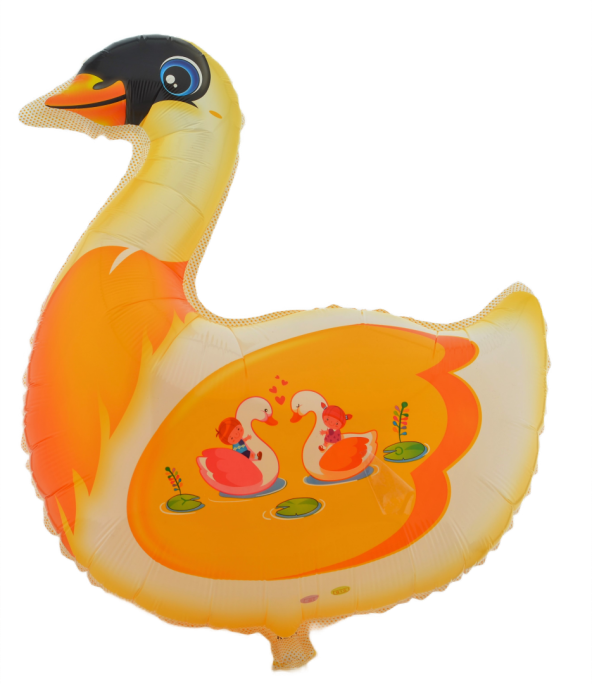 Kuğu 3 Adet Büyük Boy 60cmx52cm Folyo Balon (Helyum) No:4