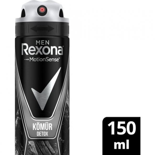 Rexona Men Erkek Sprey Deodorant Natural Fresh Kömür Detox 150 ML 1 Adet-8690637946943