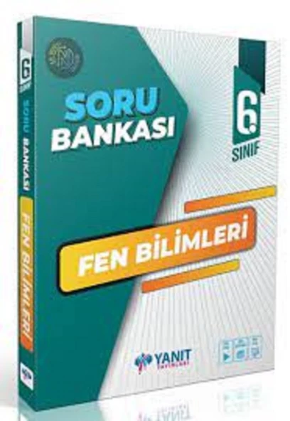 Yanıt Yayınları 6. Sınıf Fen Bilimleri Soru Bankası N11.10930 ürün görseli 1