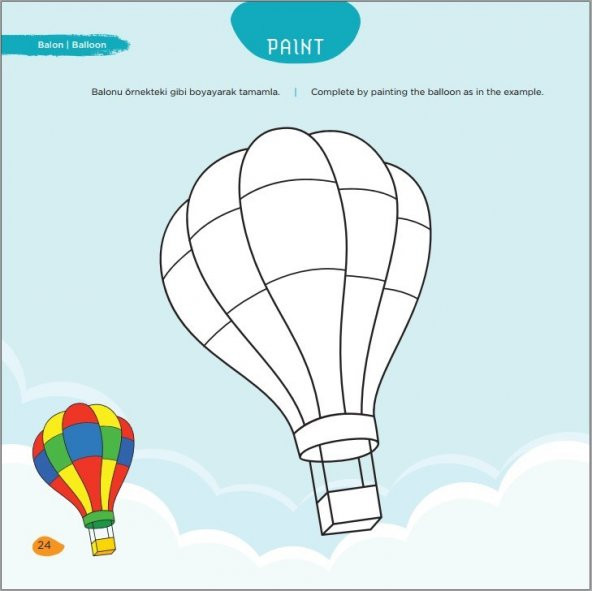 4+ Yaş LEVEL-1 (DOT-PAINT-DRAW) IQ Dikkat Ve Yetenek Geliştiren Kitaplar Serisi - Resim 5