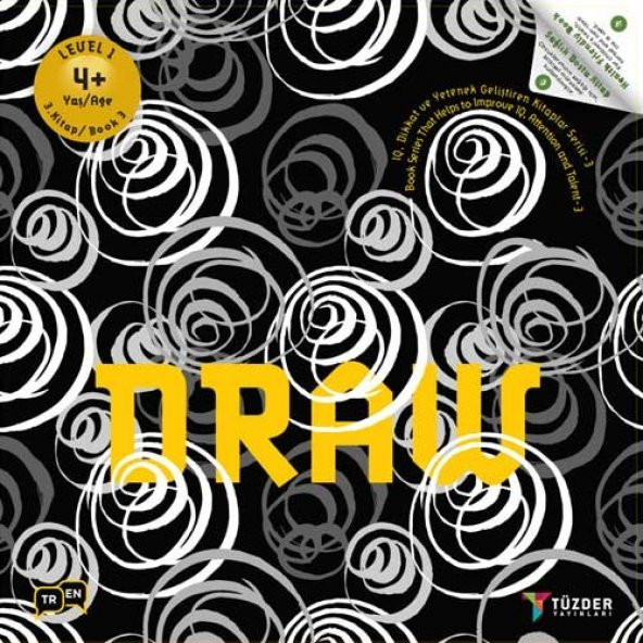 4+ Yaş LEVEL-1 (DOT-PAINT-DRAW) IQ Dikkat Ve Yetenek Geliştiren Kitaplar Serisi - Resim 6