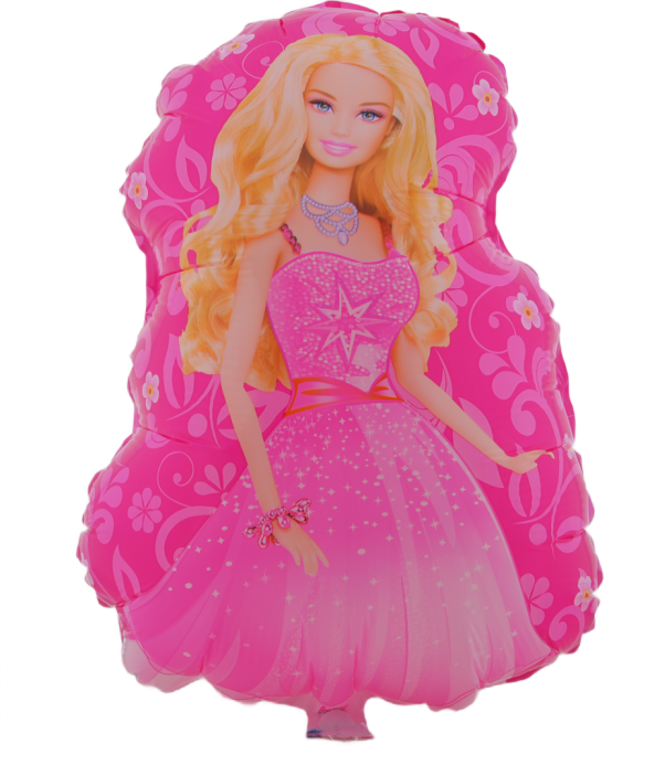 Pembe Büyük Boy 40cmx53cm Folyo Balon Helyum No8 - 2