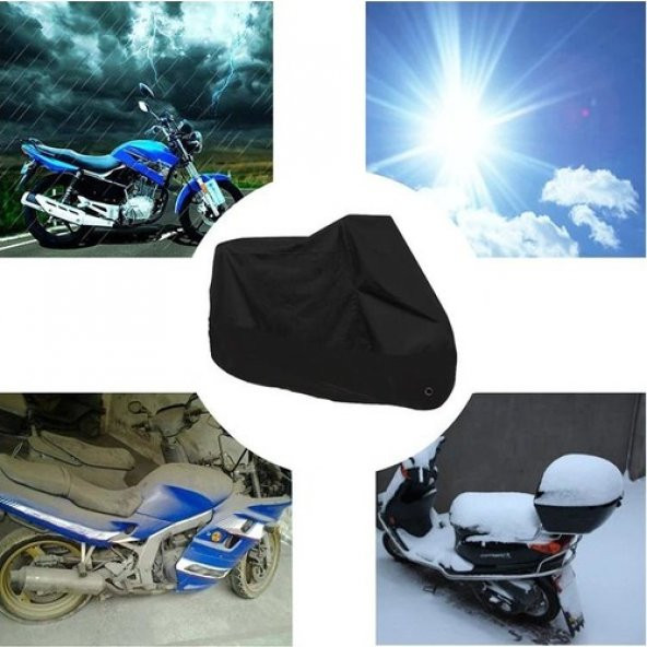 Autoen Premium Bajaj Pulsar 200RS Motosiklet Brandası Siyah - 3