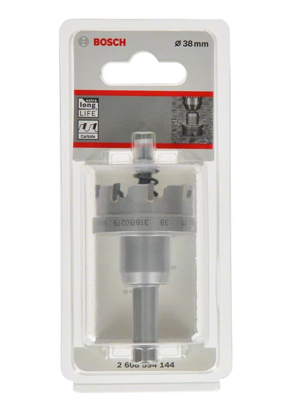 Bosch - Endurance Serisi Ağır Metaller için TCT Delik Açma Testeresi (Panç) 38 mm