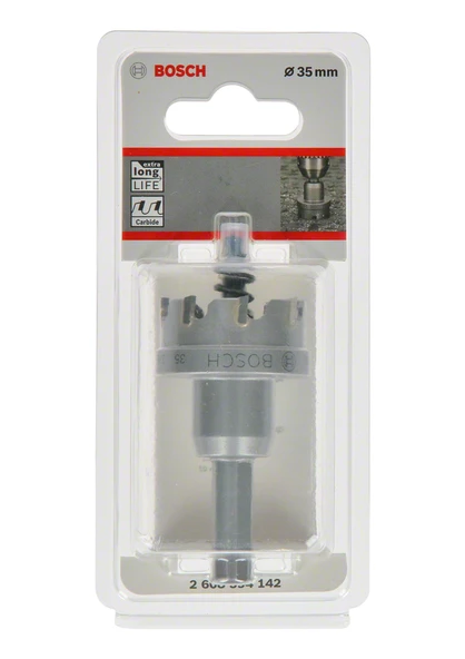 Bosch - Endurance Serisi Ağır Metaller için TCT Delik Açma Testeresi (Panç) 35 mm