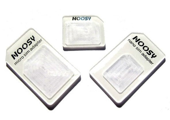 Noosy: Nano ve Micro Sim Kart Adaptörü (3791)