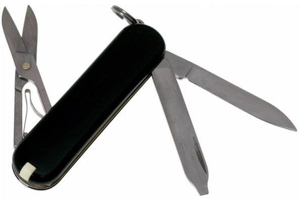 Victorinox Classic 0.6223.3B1 Siyah İsviçre Çakısı 58mm 7F - 5