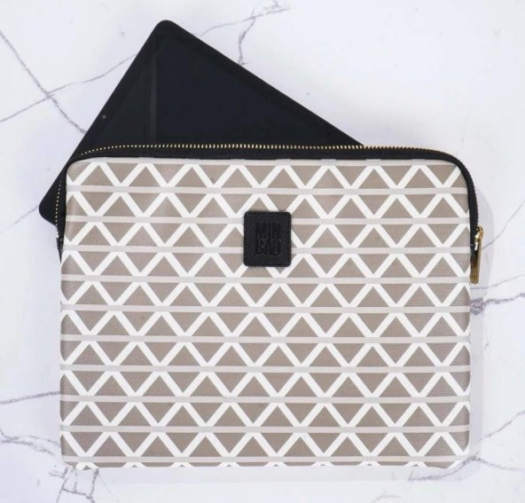 Minbag Marin 10,5" Tablet Kılıfı Bej - 2